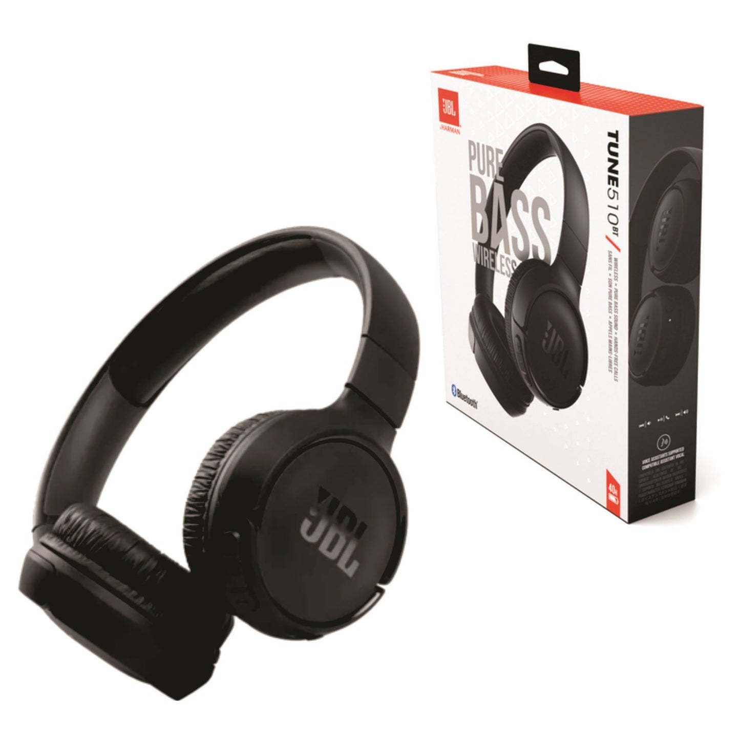 Auricular JBL Tune 510BT Bluetooth negro