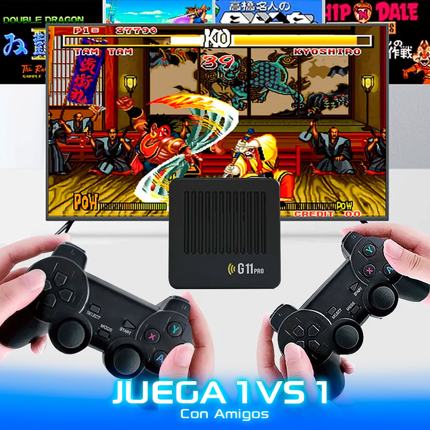 Consola Retro G11 Pro 37000 Juegos  64GB 2024 - OFERTA