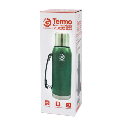 Termo Rugged Acero Inoxidable Goldtech 1Lt