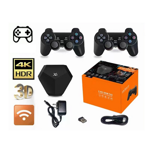 Consola de Juegos HDMI X6 64G - 15 mil juegos