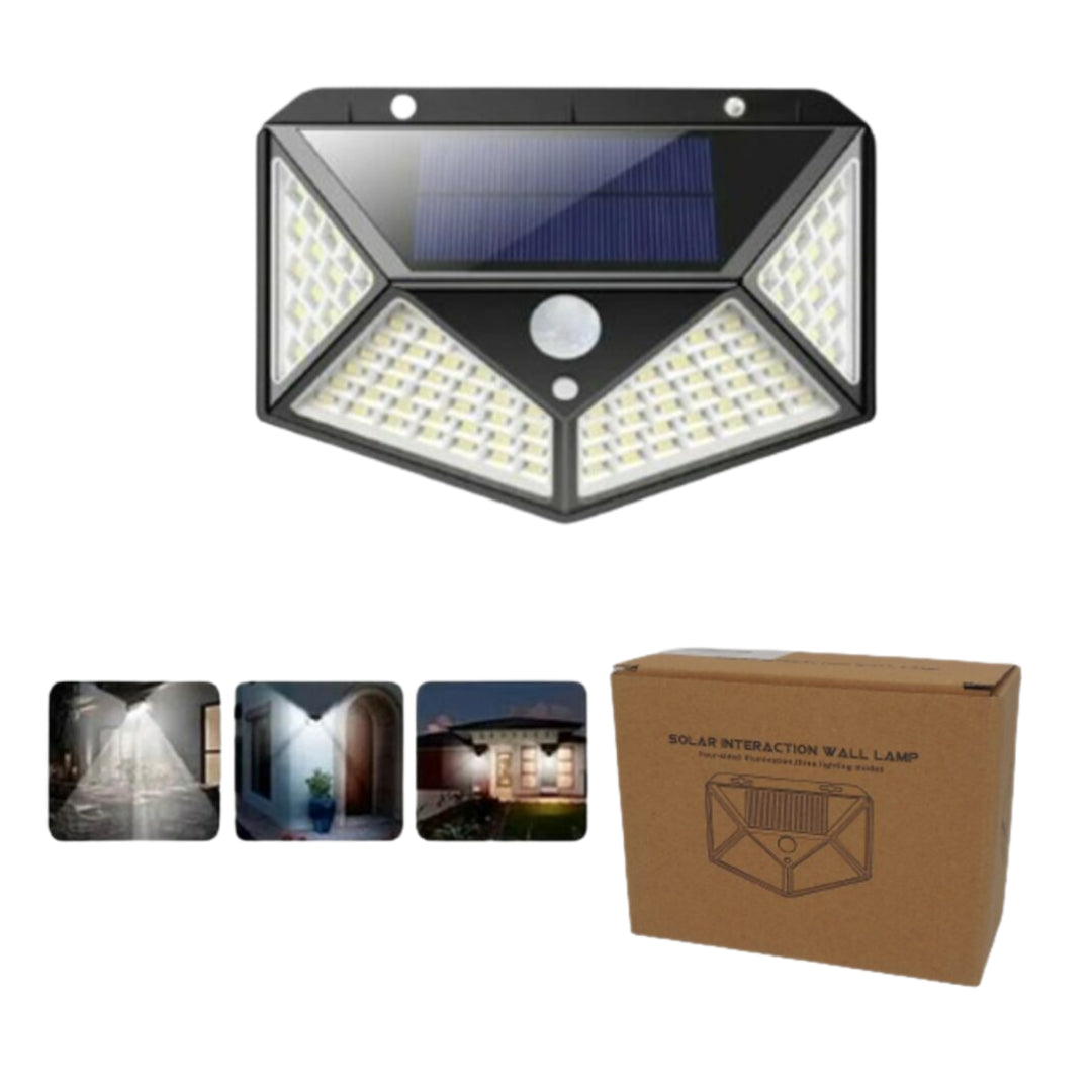 Luz solar led exterior