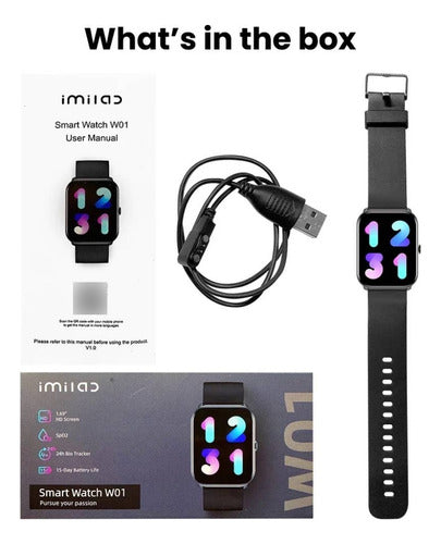 Smartwatch Imilab W01 1.69  220mah Negro - Ffstore