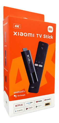 Mi Tv Stick Xiaomi 4k Android Dolby Dts Control Remoto