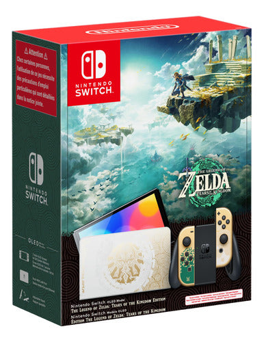 Consola Nintendo Switch Oled The Legend Of Zelda 7'' 64gb